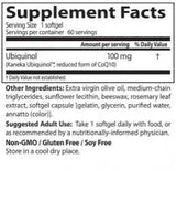 Najboljši ubikinol kaneka qh 100 mg - 60 gel kapsul