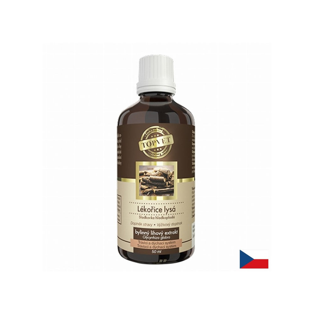 Prebavni trakt in dihalni sistem - licorice, 50 ml tinkture