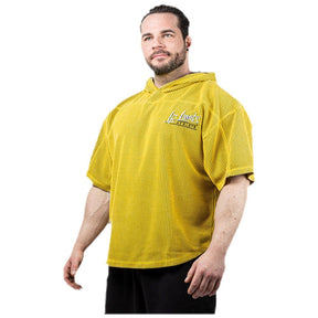 Legal Power Stone Wash Rag Top Hoodie ''Boston'' / Hooded Top / Yellow - Yellow - Nutra Best Europe