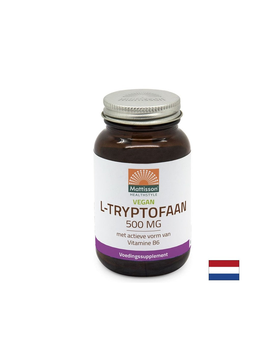 Stres in nespečnost - L-triptofan, 500 mg x 60 kapsul <tc>Mattisson Healthstyle</tc>