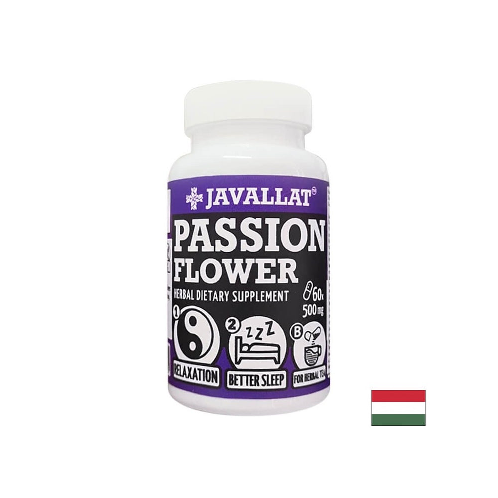 Stres in nespečnost - Passionflower, 500 mg x 60 kapsul