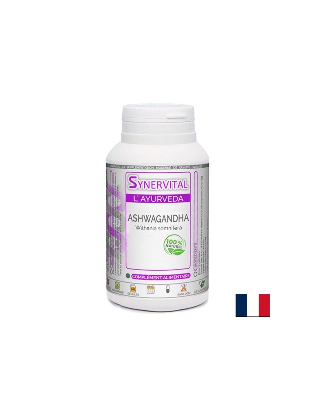 Stres in dobro razpoloženje - ashwagandha, 300 mg x 60 kapsul