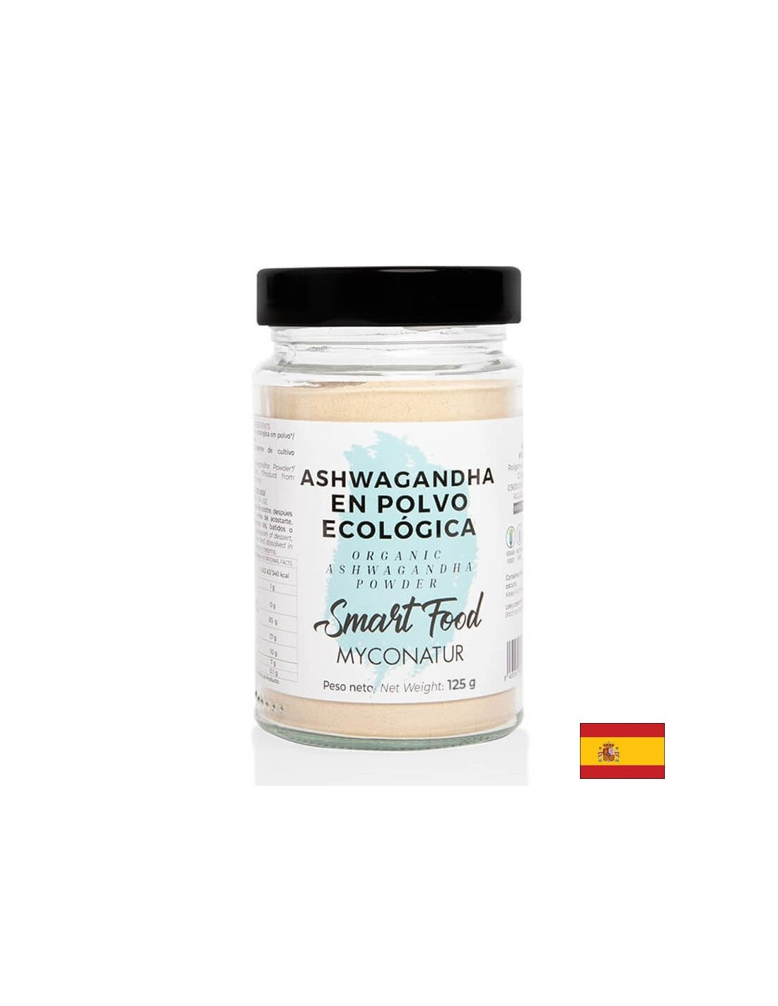 Ashwagandha en polvo, Bio - organska ašvaganda v prahu, 150 g <tc>Myconatur</tc>