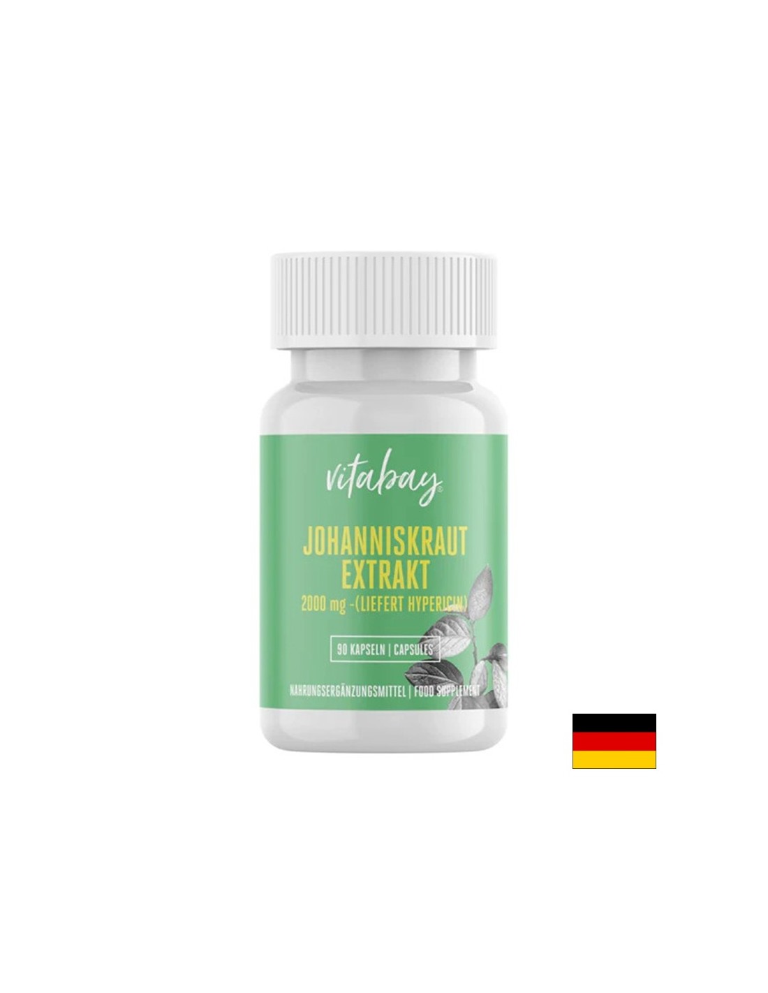 Stres in dobro razpoloženje - St. John's Wort, 2000 mg x 90 v Kapsule