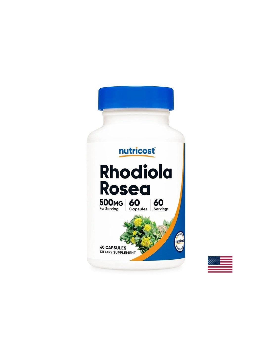 Stres in dobro razpoloženje - zlati korenina - Rhodiola rosea, 60 kapsul