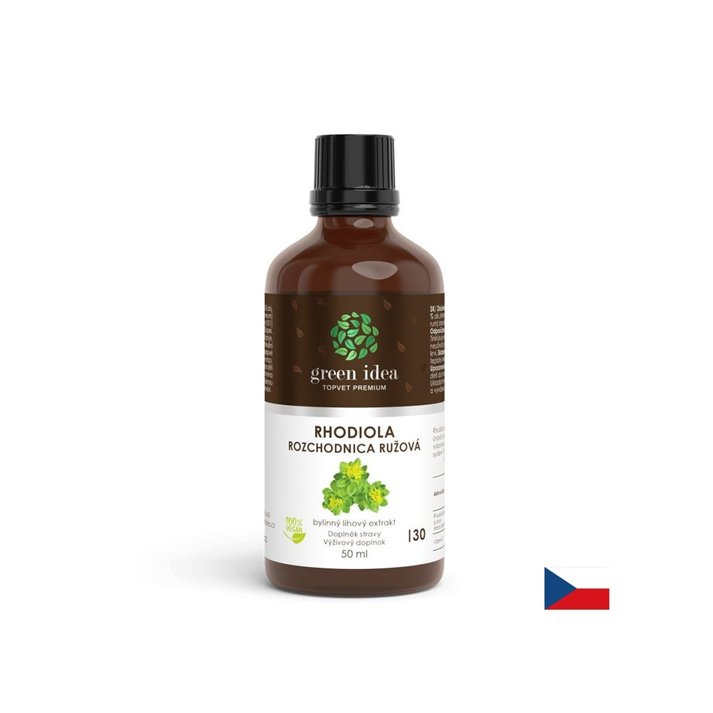 Stres in dobro razpoloženje - zlati korenina + vitamin C, 50 ml tinkture