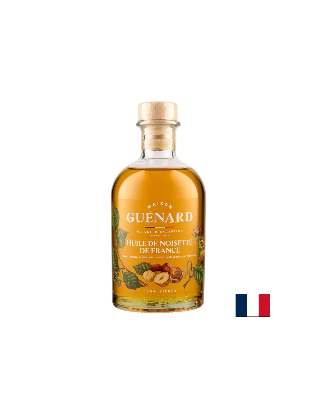 Hladno stisnjeno lešniško olje (Francija), 240 ml