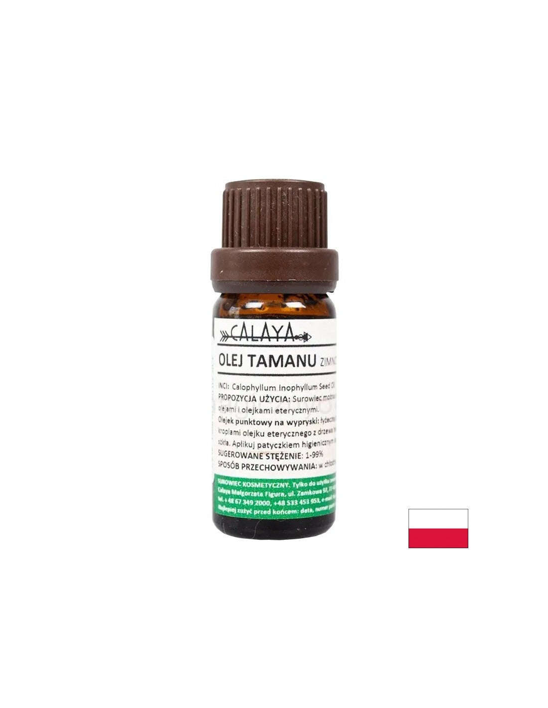 Hladno stisnjeno olje tamanu, 100 ml