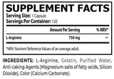 L -arginin 750 mg - 120 kapsul
