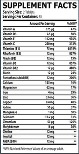 Multivitamin | Vnaprejšnja dnevna formula - 90 tablet