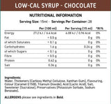 Fit Cuisine nizko-cal sirup | Čokolada - 425 ml