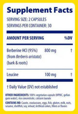 Berberin 800 mg - 120 kapsul