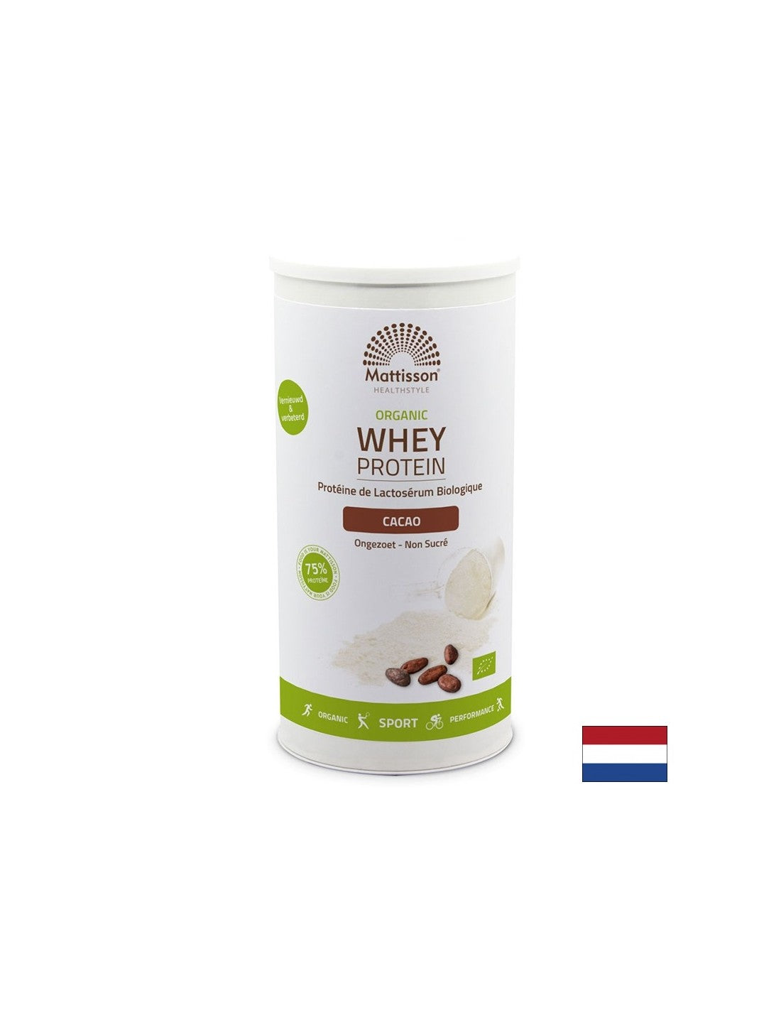 Sirotkine beljakovine organske, 450 g v prahu (aromo kakava)