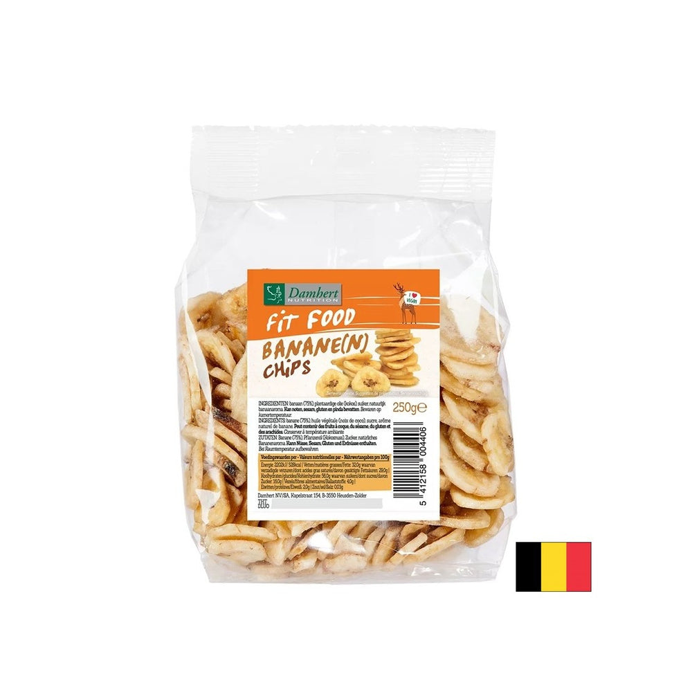 Posušeni bananini čipi, 250 g