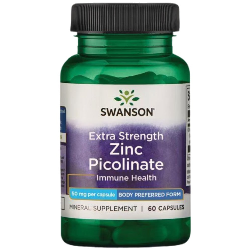 Dodatna moč cink picolinat 50 mg - 60 kapsul