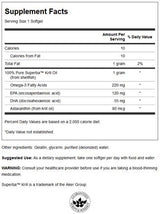 100% čiste krilske olje 500 mg - 60 mehkihgelov