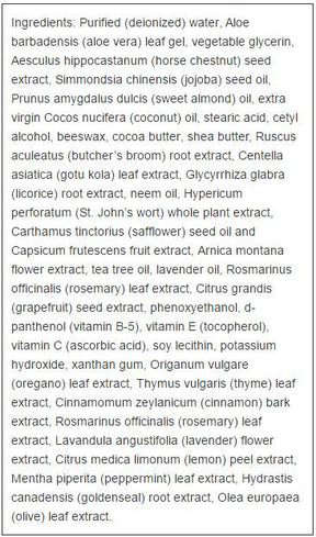 Leg Vein Essentials Cream 118 ml - Nutra Best Europe