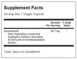 Optimalna potencial Serrazimes 40.000 enot 66,7 mg 60 kapsul