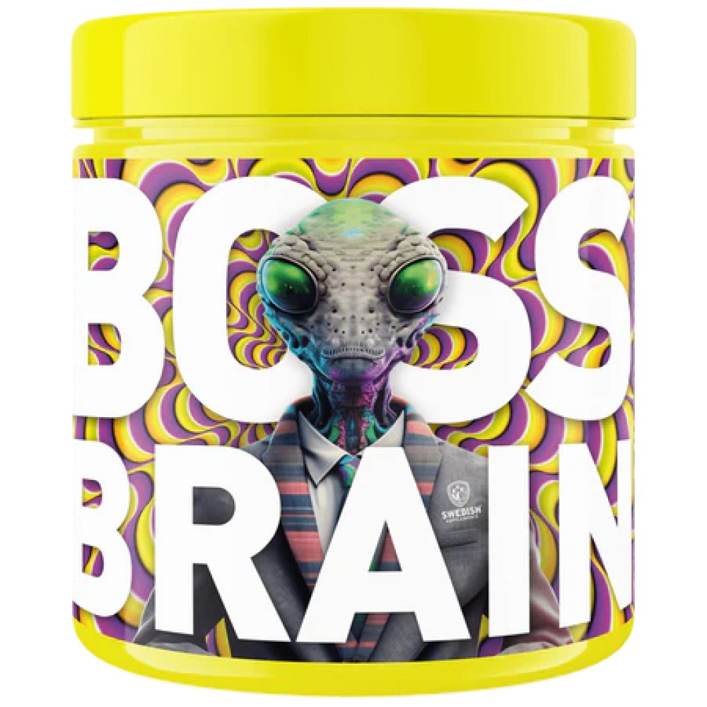 Šef možgane | Nootrop z Bacopa, Rhodiola & Lion's Mane - 225 gramov