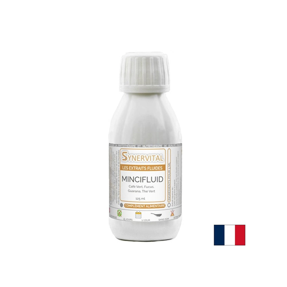 Tekoči zeliščni koncentrat za izgubo teže mincifluid, 125 ml