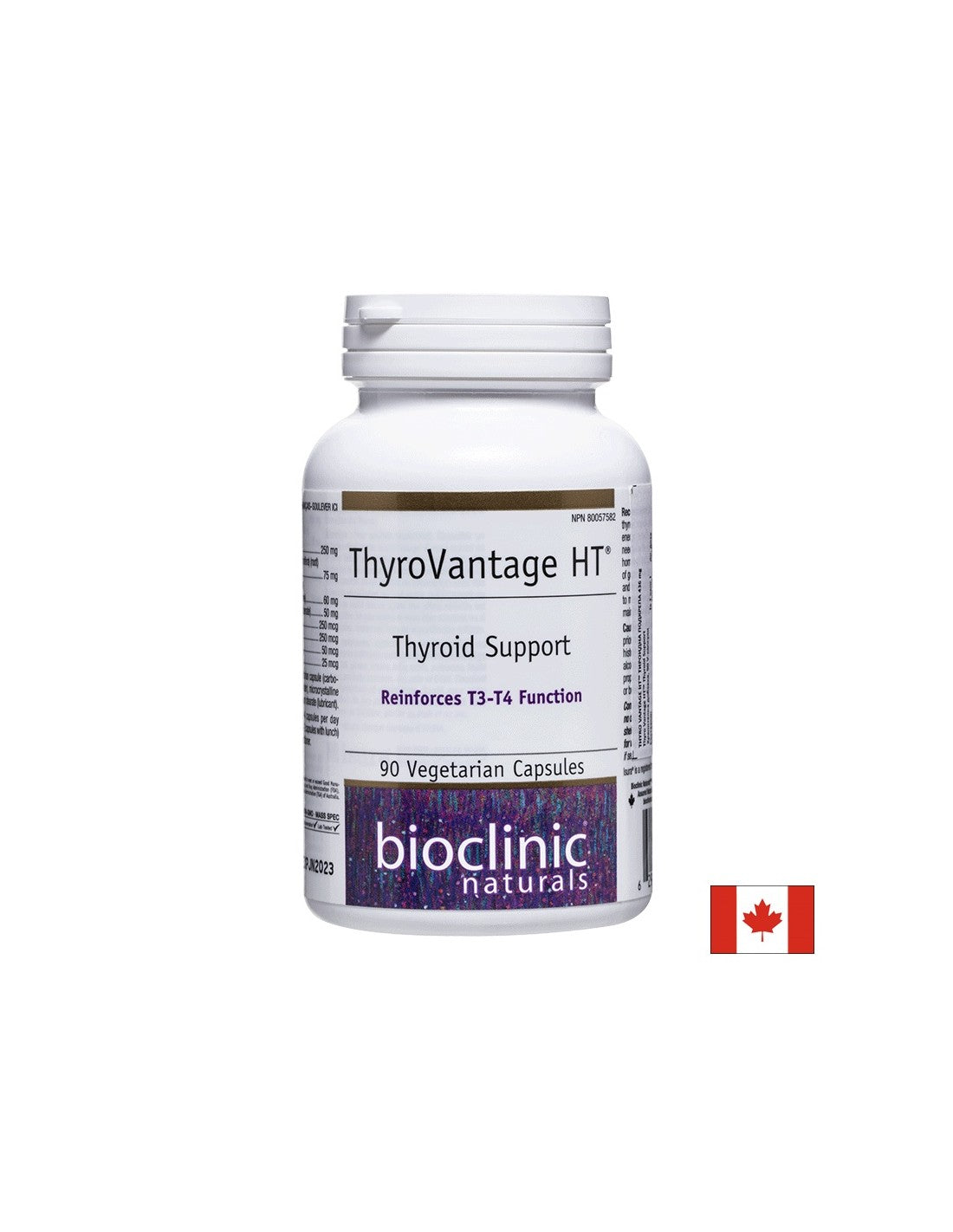 ThyroVantage HT™ Thyroid Support x 90 kapsul <tc>Natural Factors</tc>