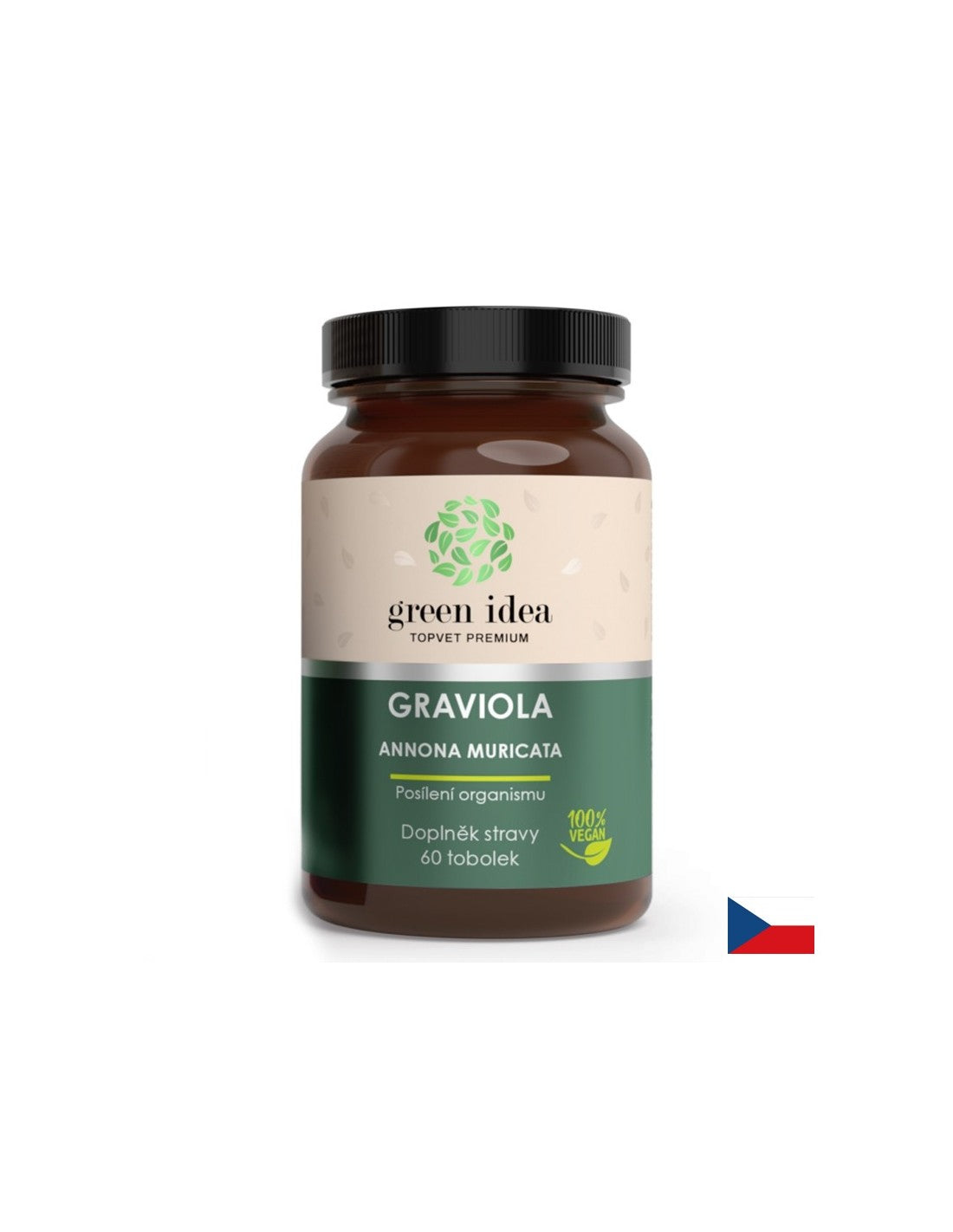 Ton in močna imunost - graviola (sadje), 350 mg x 60 kapsul