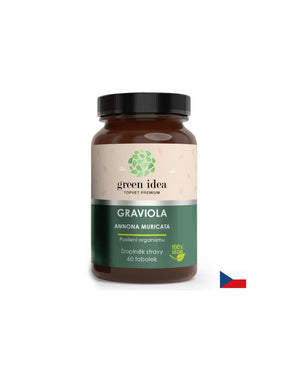 Tone and strong immunity - Graviola (fruit), 350 mg x 60 capsules - Nutra Best Europe