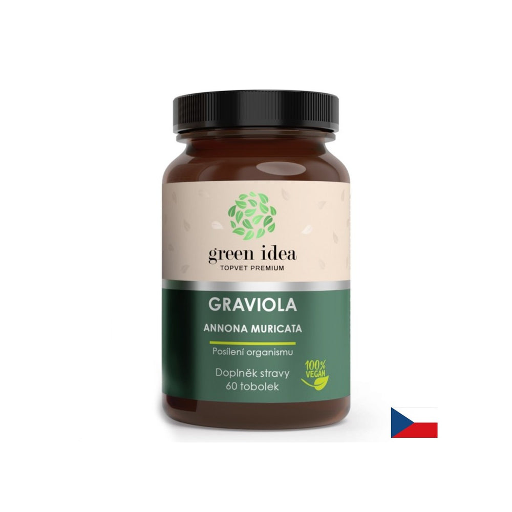 Ton in močna imunost - graviola (sadje), 350 mg x 60 kapsul