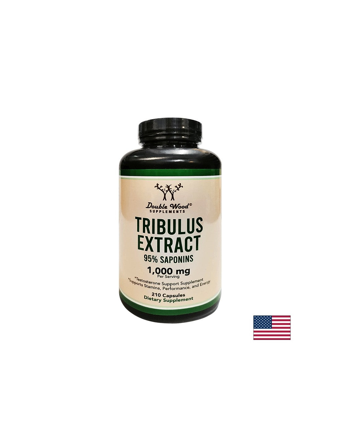 Tribulus ekstrakt, 210 kapsul <tc>Double Wood</tc>