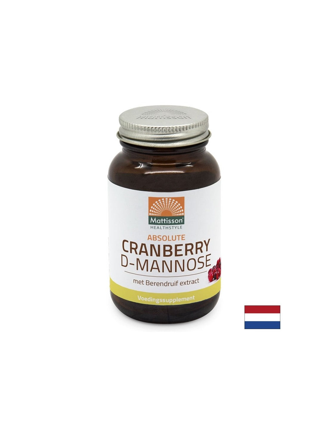 Urinary Health - Brusnica, D-manoza z izvlečkom medvedjega grozdja, 90 tablet <tc>Mattisson Healthstyle</tc>