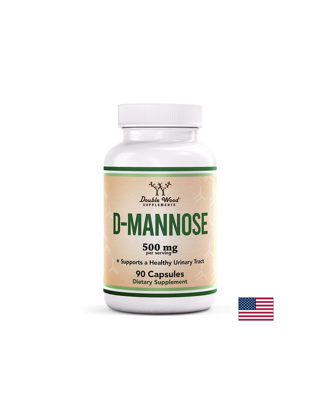 Zdravje urina - D -Mannose, 500 mg x 90 kapsul