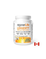 V podporo zdravju celic - Regener Life™ Longevity, 30 paketov <tc>Natural Factors</tc>
