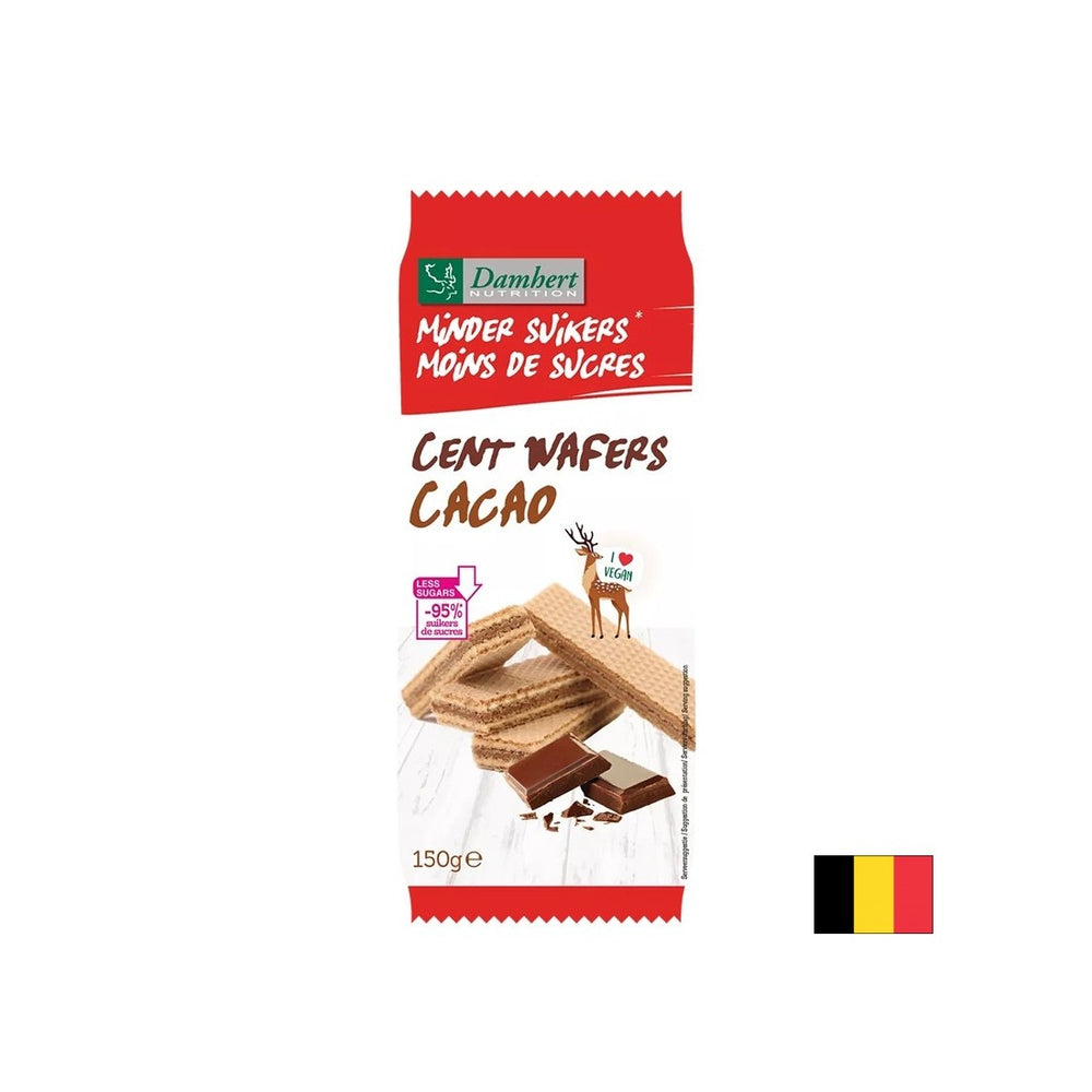 Vaflji s kakavovo kremo (brez sladkorja), 150 g