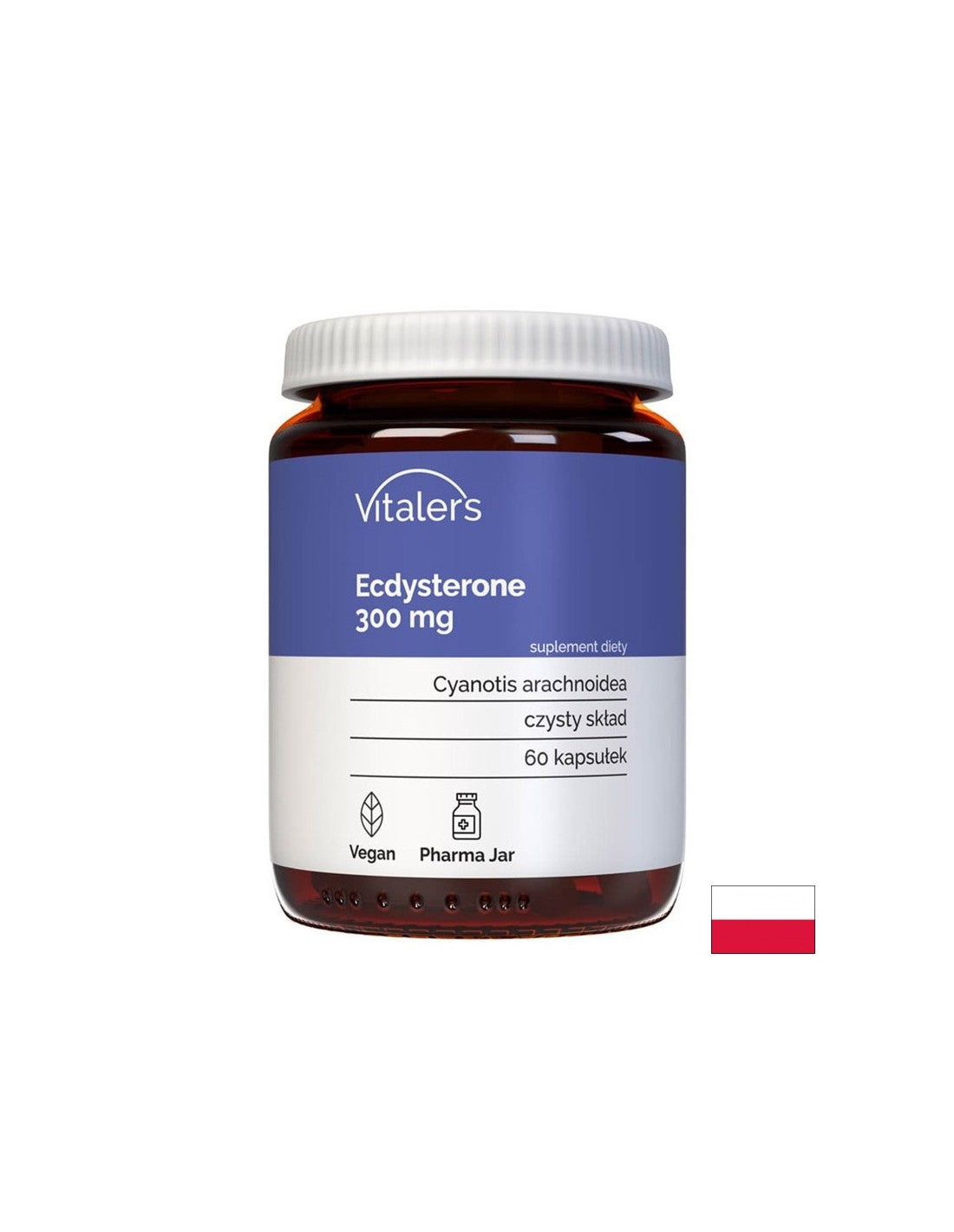 Okrevanje po vadbi - EcDysteron, 300 mg x 60 kapsul