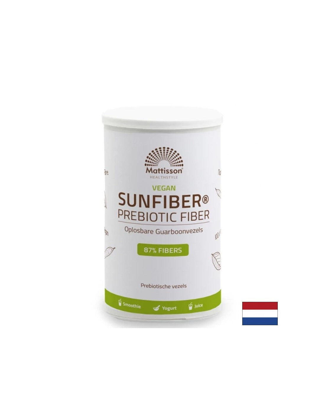 Veganska guar gumi vlaken, 125 g prahu