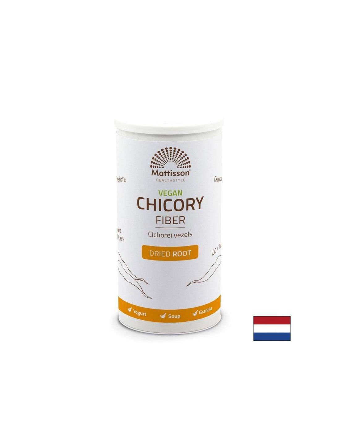 Korenina cikorije veganska vlakna 200 g <tc>Mattisson Healthstyle</tc>