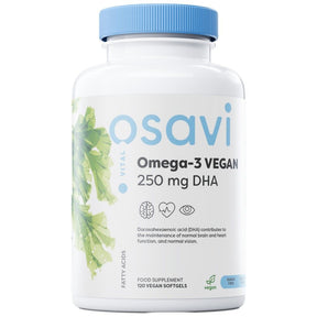 Omega-3 Vegan | 250 mg DHA - 60 Softgels - Nutra Best Europe