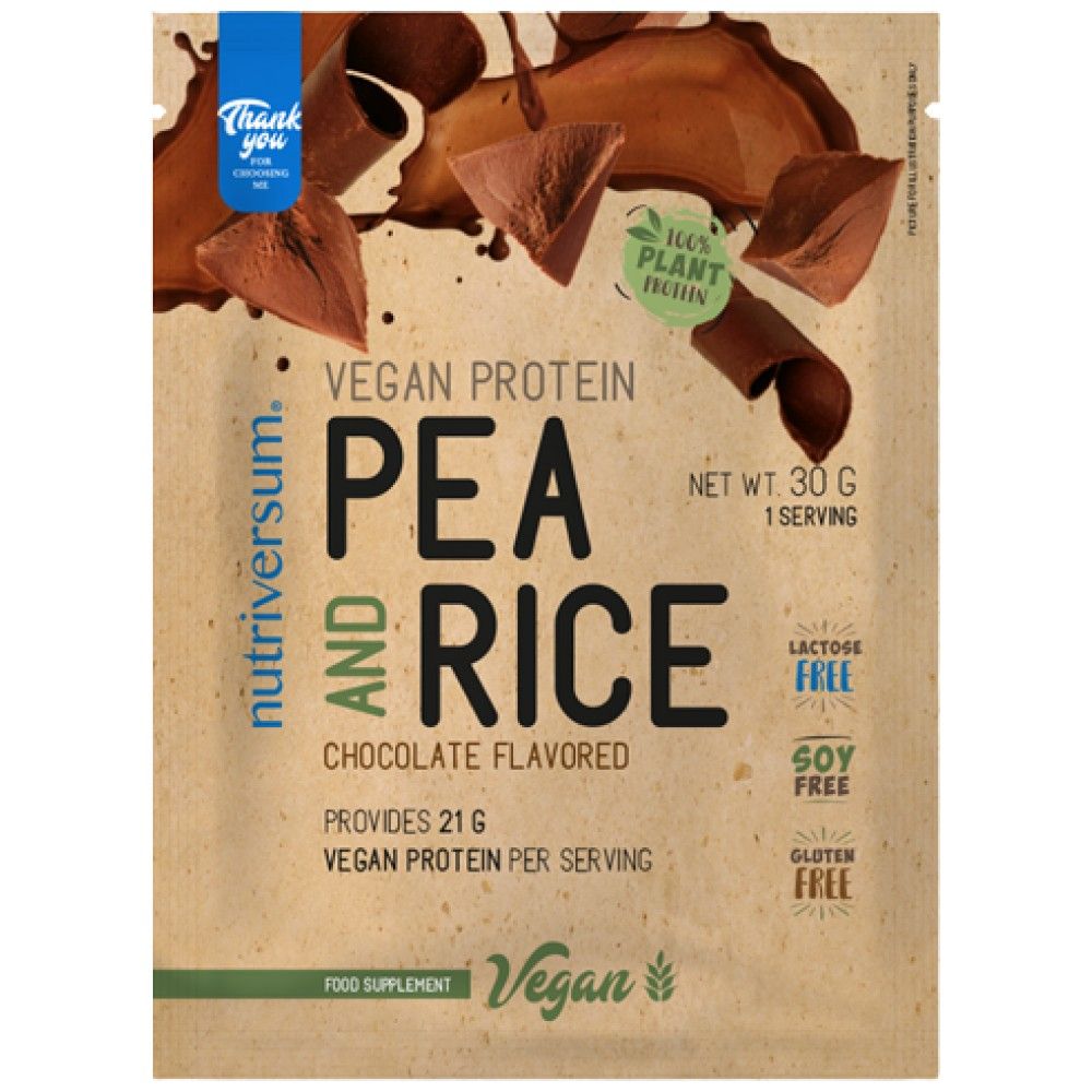 Veganski protein | Grah in riž - 30 gramov