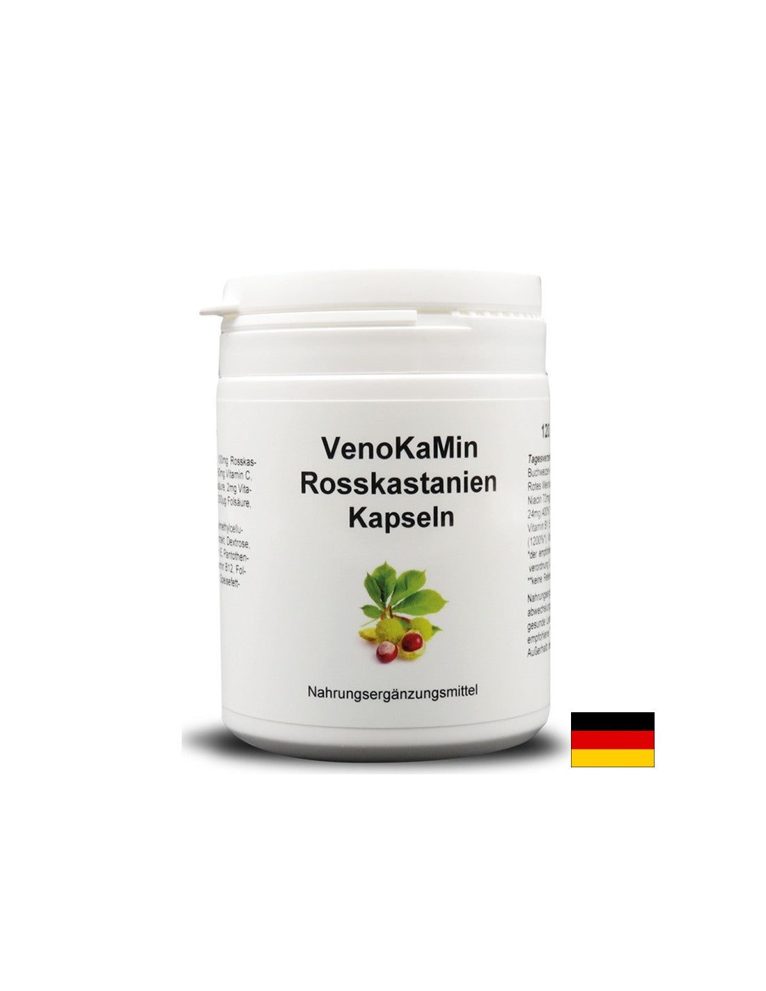 VenoKaMin Rosskastanien - Kostanj - Formula proti krčnim žilam, 120 kapsul <tc>Karl Minck</tc>