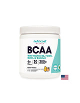 Aminokisline z razvejanimi verigami BCAA + vitamin D3, folna kislina, biotin, kalcij (za ženske), 300 g prahu z okusom manga