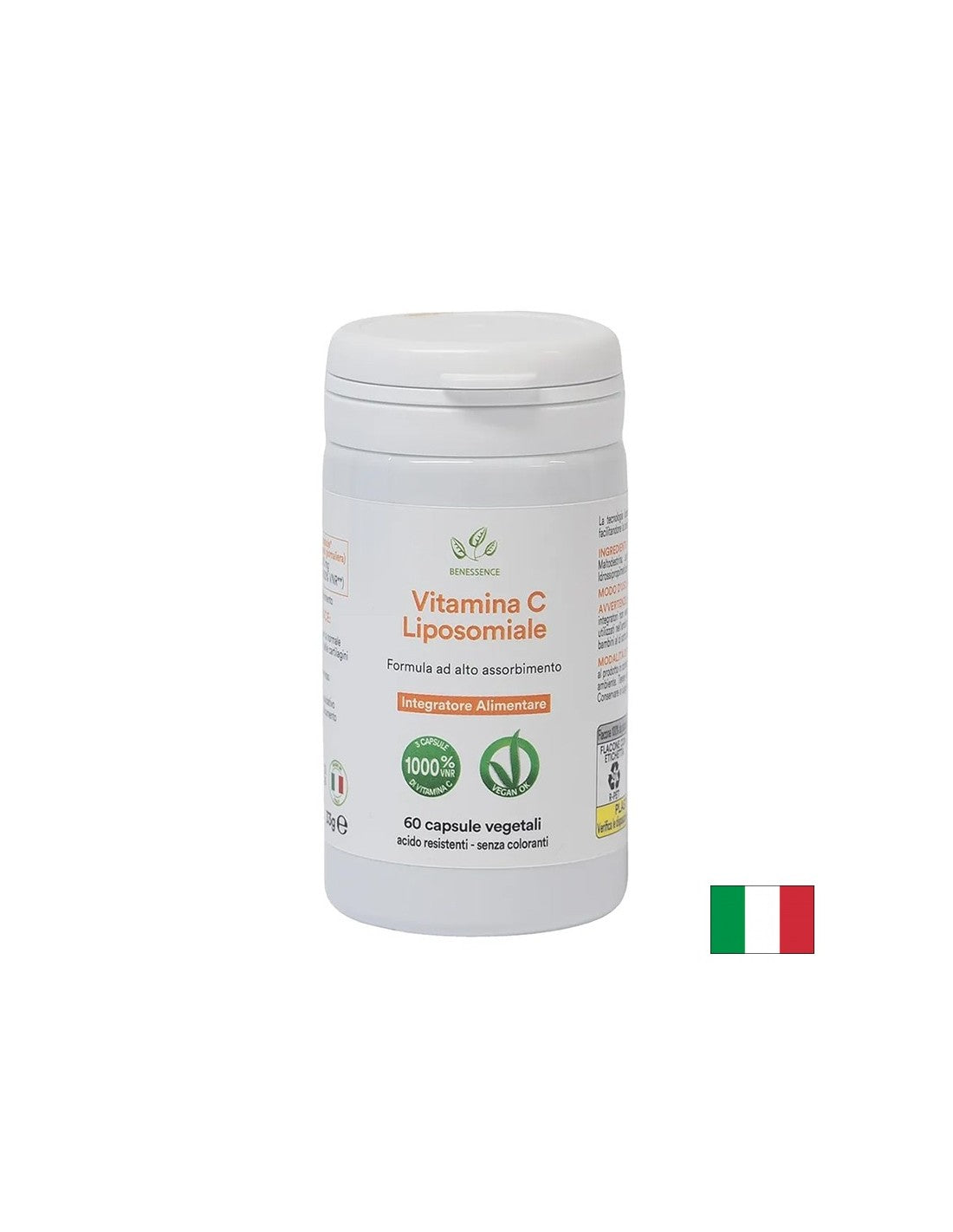 Zelo vpojni liposomski vitamin C, 266,7 mg x 60 kapsul