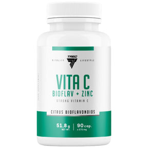 Vita C Bioflav + Zinc - 90 capsules - Nutra Best Europe