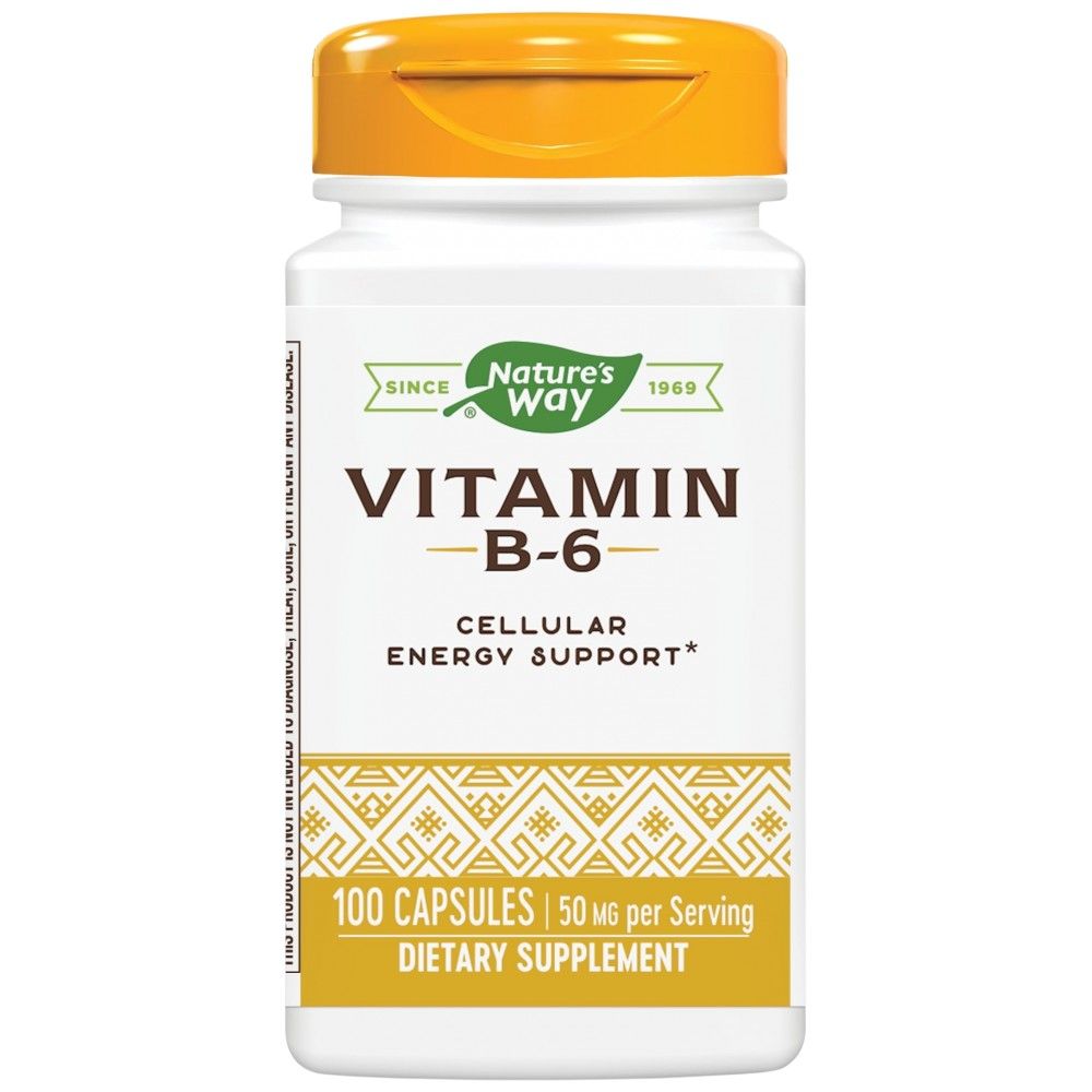 Vitamin B -6 50 mg - 100 kapsul