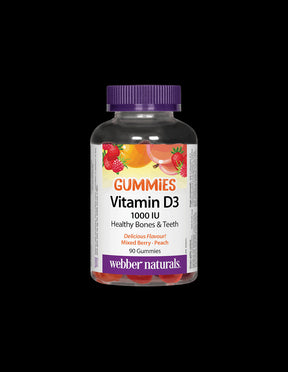 Vitamin D3 Gummies / Vitamin D3, 1000 IU, 90 jelly tablets - Nutra Best Europe