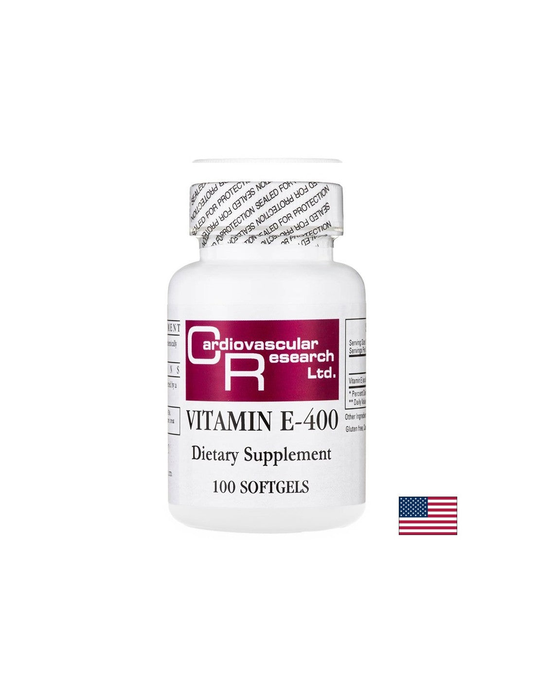 Vitamin E-400-vitamin E-400 360 mg, 100 kapsul softgela Ekološke formule