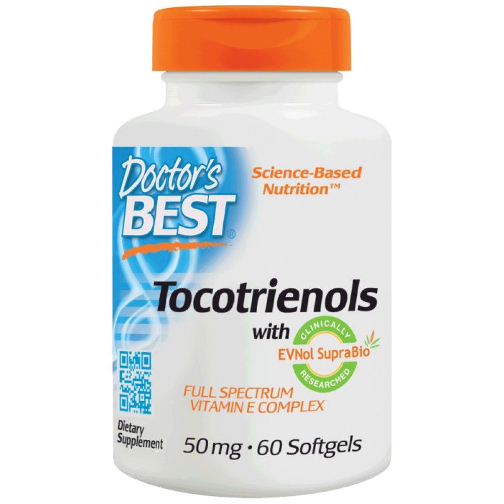Najboljši tokotrienoli / vitamin E kompleks 50 mg - 60 gel kapsul