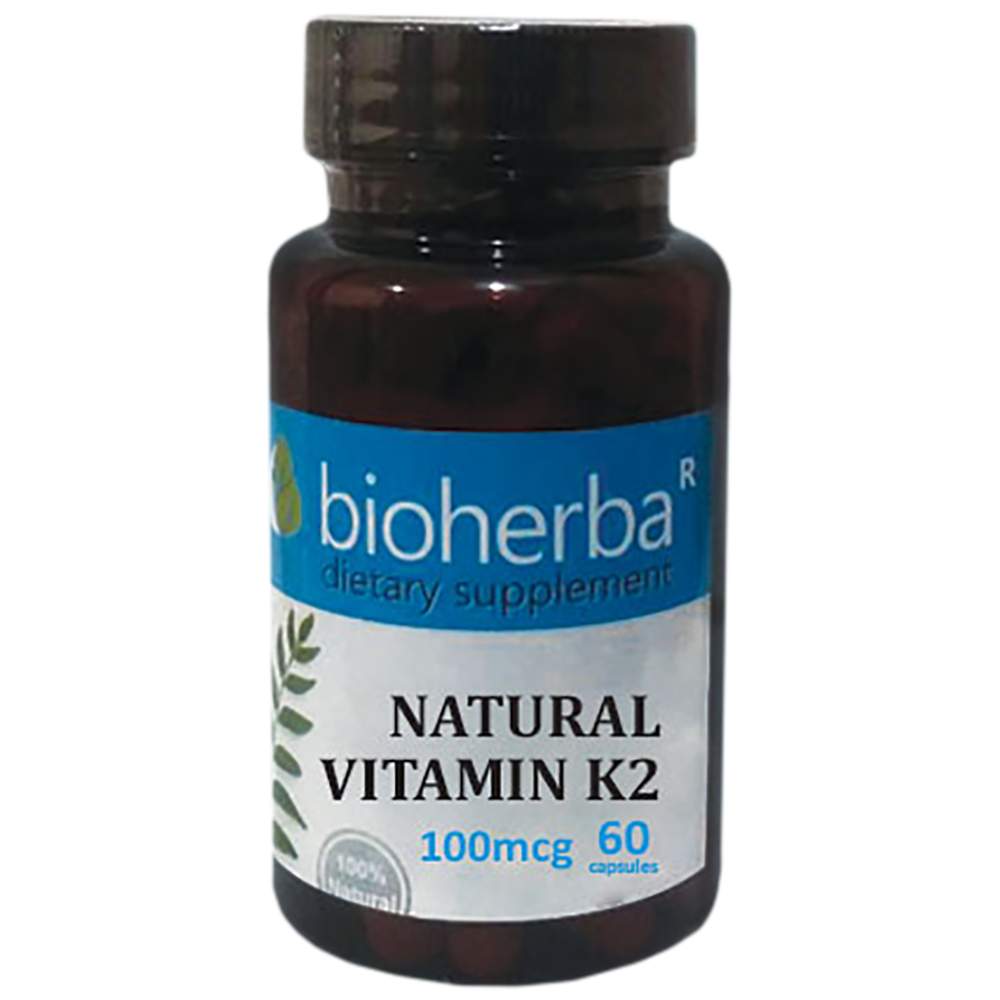 Naravni vitamin K2 100 mcg - 60 kapsul