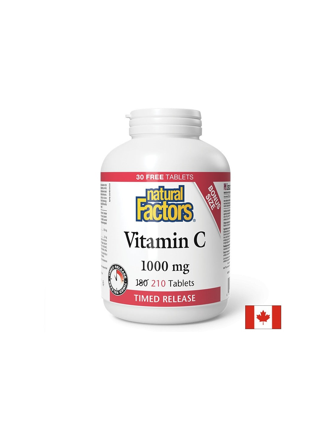 Vitamin C 1000 mg in bioflavoni - Immunity, 210 tablet (e<tc>XTEND</tc>izdaja ed) <tc>Natural Factors</tc>