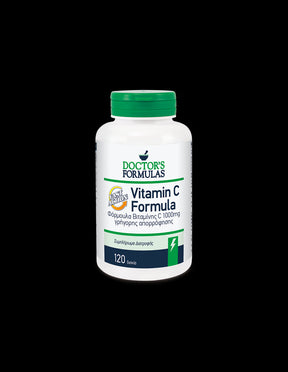 Vitamin C 1000 mg (fast absorption), 120 tablets Doctor's Formulas - Nutra Best Europe