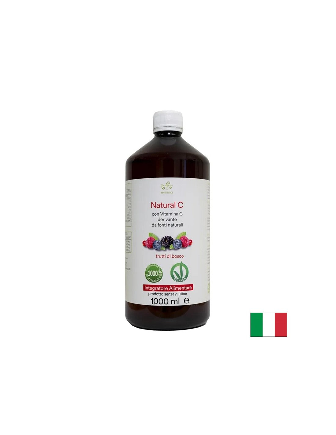 Jagodni sok + acerola in rosep (naravni vit. C) - imunost in energija, 1 liter, 20 odmerkov